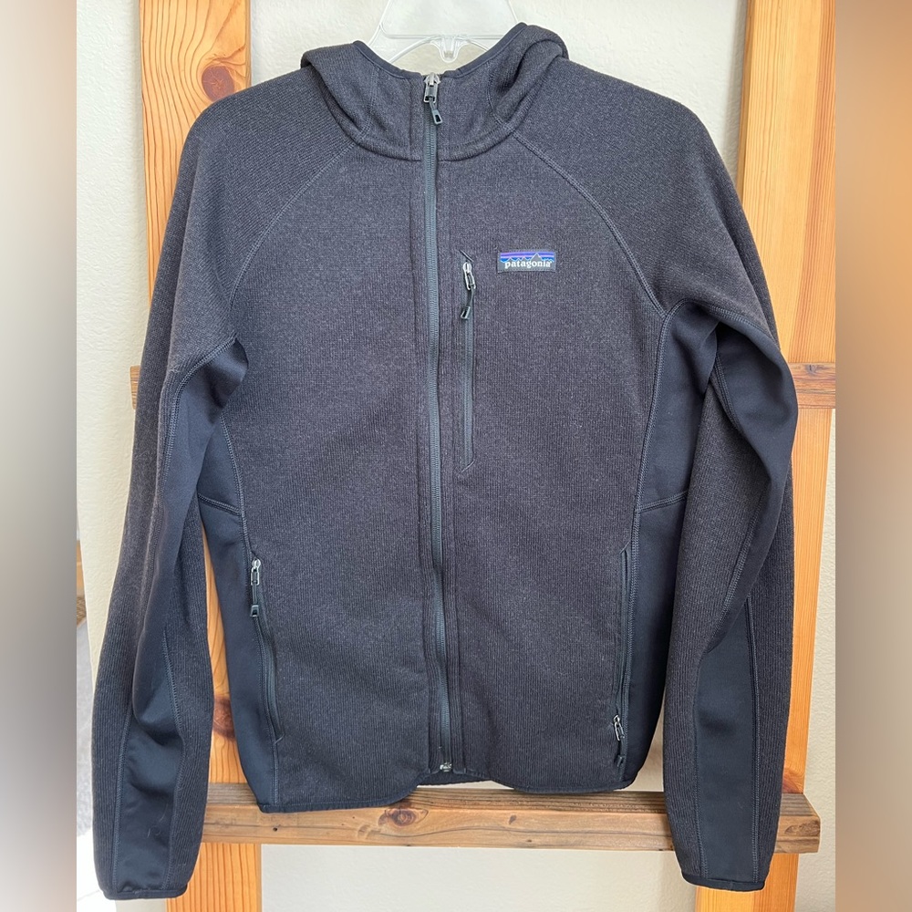 Patagonia Better Sweater Hoody Black Men’s Size Small